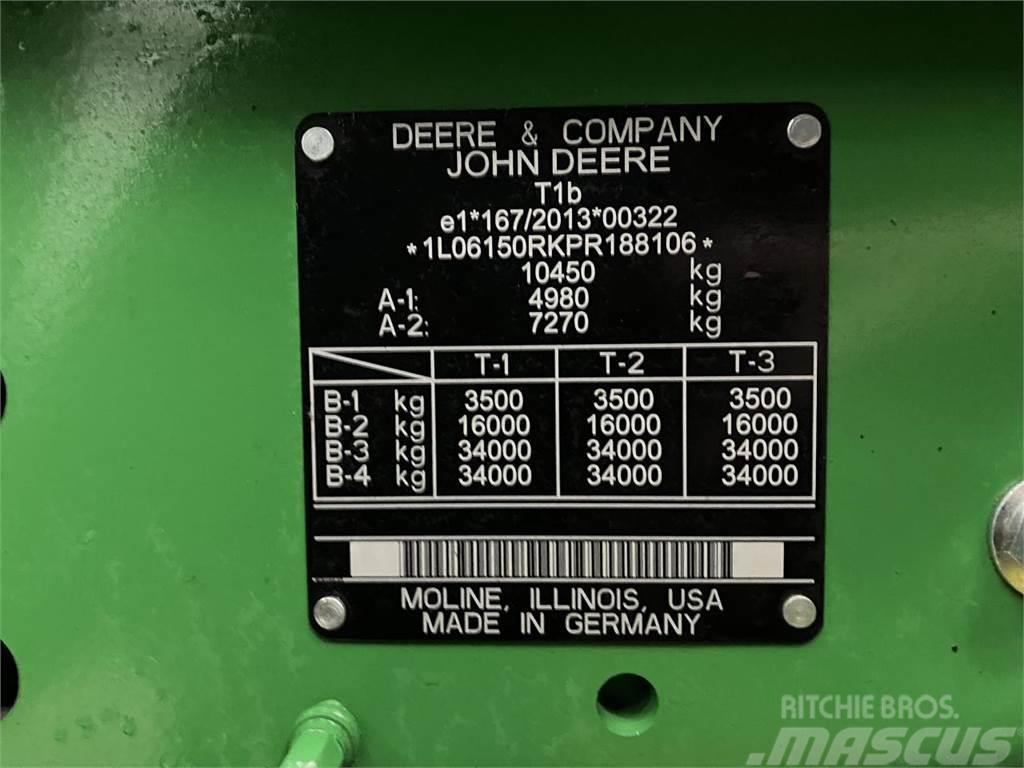 John Deere 6R 150 Tratores Agrícolas usados