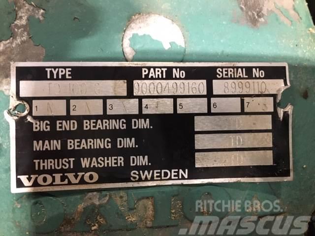 Volvo TD100G motor - kun til reservedele Motores