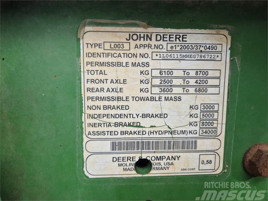 John Deere 6115M Tractors