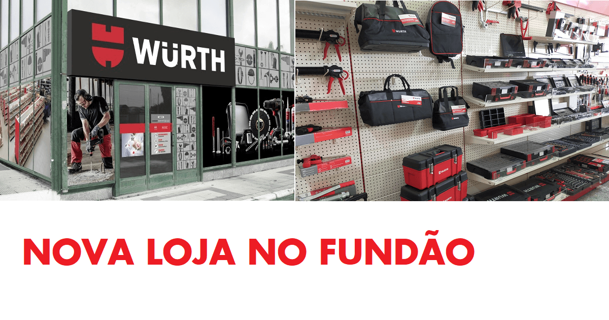 A Würth Portugal inaugurou nova loja na Cidade do Fundão.
