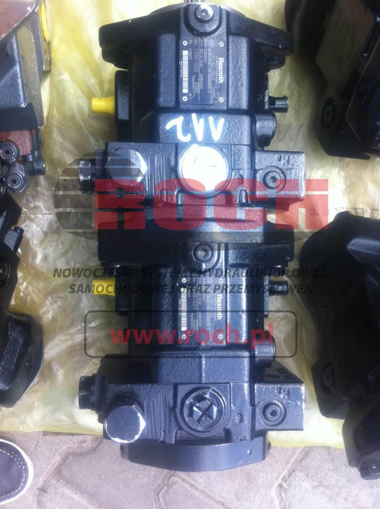 Komatsu SK510 Rexroth AA10V G18+AA10VG18 Pompa Pump Hydraulics